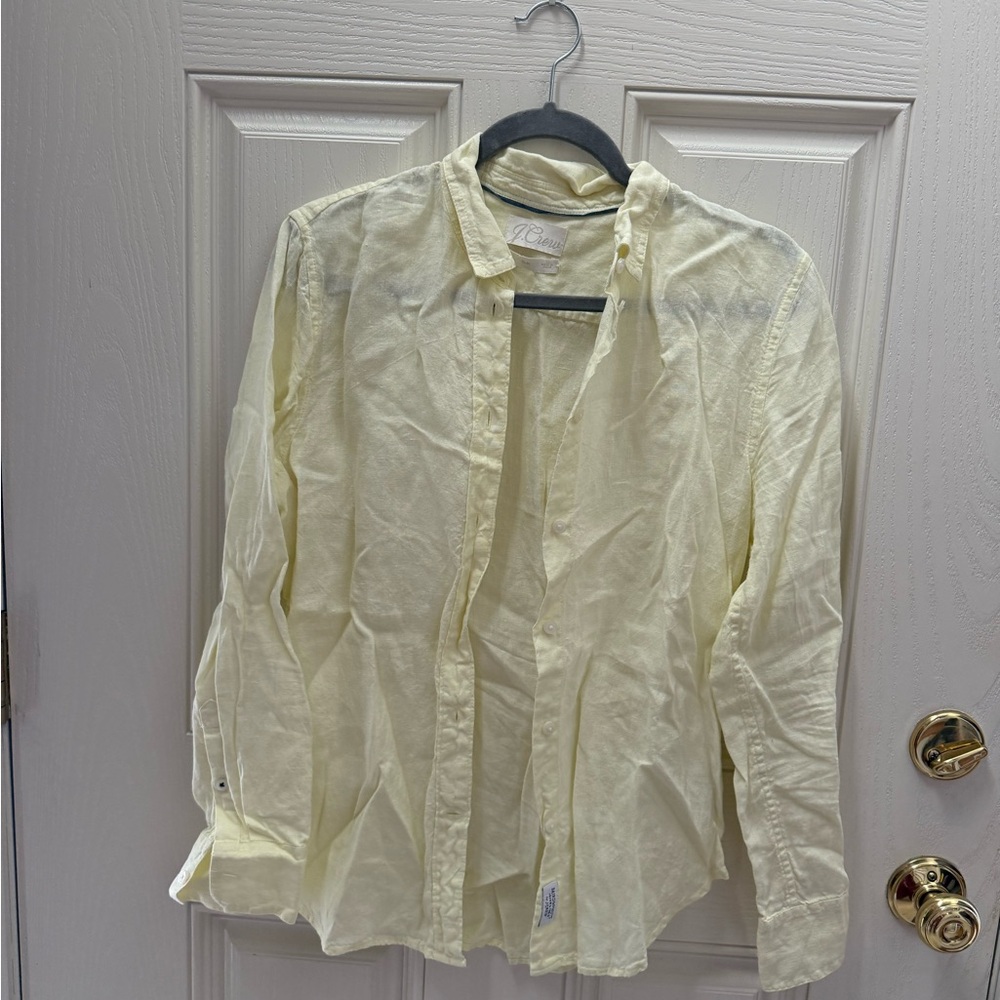 Jcrew Baird McNutt Irish Linen button down - Picture 2 of 6